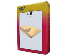 FilterClean L 5 Staubsaugerbeutel, braun