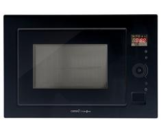 CATA MC 25 GTC 25L 900W Mikrowelle (innen 25 l, 900 W, Berührung, Schwarz, 1000 W), 25 Liter, Glas, Edelstahl