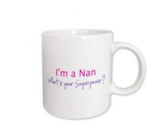 3dRose mug_193746_1 Im A Mimi Whats Your Superpower - Hot Pink - Funny Gift For Grandma Becher, keramik, rose