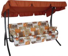 Angerer Trend Hollywoodschaukel Trinidad, Beige, 3-Sitzer