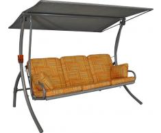 Angerer Elegance Hollywoodschaukel Modena, Terracotta, 3-Sitzer