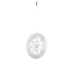 NATURES MELODY - Cosmo Windspiel STERNSTRAHL, ca. 5 Zoll / ca. 12 cm, silberfarben