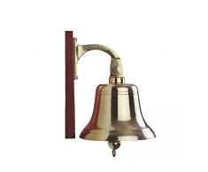 Nauticalia Schiffsglocke aus Messing, 8 cm, 8 cm