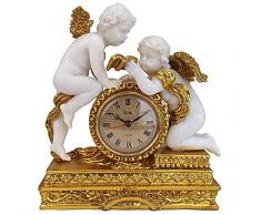 Design Toscano Chateau Carbonne Cherub Pendeluhr, 10 x 24 x 26,5 cm