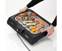 Ariete 00C073300AR0 Party Grill 733 - elektrischer Tischgrill, 2200 W, schwarz