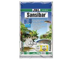 JBL Bodengrund Schneeweiß für Süß- und Meerwasser Aquarien, Sansibar Snow 10 kg, 67061