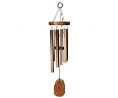 Woodstock Chimes Amazing Grace Windspiel, klein, bronzefarben