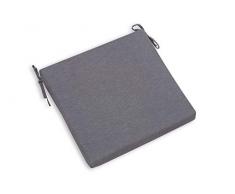 Chillvert Gandia Kissen, quadratisch, Anthrazit