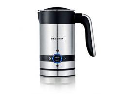 SEVERIN SM 3584 Milchaufschäumer, 450, Edelstahl, 200 milliliters, schwarz