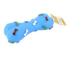 Cheeko Vinyl Knochen Stofftier, 14 cm, 15tlg