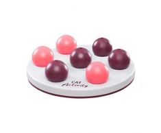 Trixie 4594 Cat Activity Solitär, ø 20 cm, weiß/blau