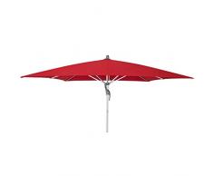 Funco Sonnenschirm Rot mit Schirmhalter fürStehtisch und Gartentisch Sonnenschutz 160x18x18 cm