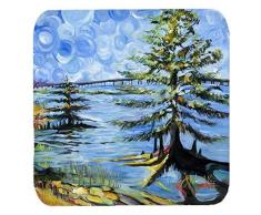 Caroline s Treasures jmk1275fc Leben auf der Causeway Schaumstoff Untersetzer (Set von 4), 8,9 cm H x 8,9 cm W, multicolor