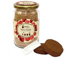 Feel Green Garden In A Glass-Anzuchtset, Cherry Tomaten Mit Bio-Samen, Pflanzen Aus Dem Einmachglas & Graspapier, Geschenkidee, Plastikfrei, Made In Austria