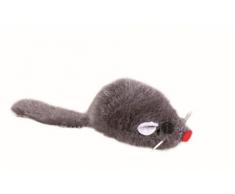 Trixie Plüsch-Maus für Katzen, 5 cm, grau, 12 Stück