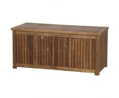 Siena Garden Kissenbox Astoria, 120x55x55cm, Akazienholz, geölt in natur, FSC 100%