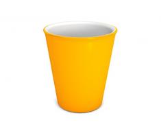 Ornamin Becher 300 ml gelb (Modell 1206) / nachhaltiger Mehrweg-Becher Kunststoff