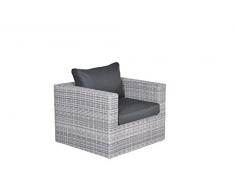 Garden Impressions 06242SO Lounge Chair, Cloudy Grau, 87 x 92 x 67 cm