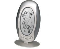 Wetterstation WS 9723-IT mit Vorhersage von Wettersituation, Anzeige von Wettertendenz und Innen- und Außentemperatur, Wettermädchen das sich der Temperatur entsprechend anzieht