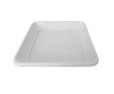 Neuer Kunststoff Adriatica NPA045 Untersetzer für Vase, weiß