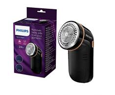 Philips Antipilling, Rasierer für alle Textilien, für Pulls & Decken wie neu, Schwarz und Gold