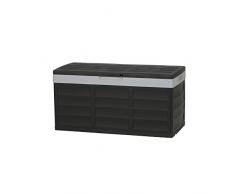 Keter 17183982 Kissenbox Pack & Go 305 L, Kunststoff, schwarz/grau