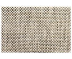 ASA 78044076 Tischset grau natur geflochten 33 x 46 cm