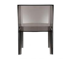 Kartell 03220V9 Ghost Buster Kommode, Plastik, schwarz/opaque, 55 x 84 x 46 cm