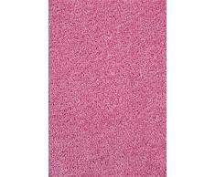Teppichboden Verlours Auslegware Uni pink 200 x 400 cm. Weitere Farben und Größen verfügbar
