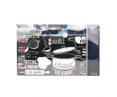 Totally Addict Abdeckplatte, Schwarz