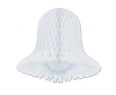 Beistle 55209-W Westminster Glocke, 22,9 cm, 24 Stück