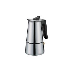 Cilio Espressokocher Adriana, 2 Tassen, Edelstahl, Induktion geeignet