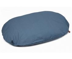 Karlie 707078 Designed by Lotte Kissen oval Girco L: 112 cm B: 77 cm H: 10 cm, blau