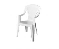 Areta ARE062 Armlehnstuhl Arona, Weiß
