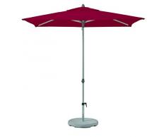 Suncomfort by Glatz Push up, Aurora-red, 250 x 200 cm, rechteckig Sonnenschirm