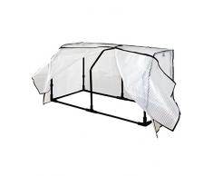 VegTrug swhfpe1150 Kleine Hugger Gewächshaus Rahmen und PE Cover – Weiß
