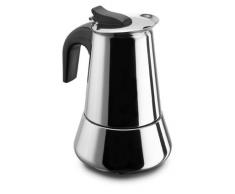 Pezzetti Espressokocher Steelexpress 2 Tassen Induktion Edelstahl