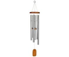 Woodstock Windspiel Amazing Grace, Silber, 101,6 cm