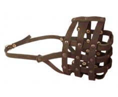 genuime Leder Hundekorb Maulkorb # 111 (Umfang 36,3 cm Schnauze Länge 10,2 cm), Rottweiler, Pitbull, Cane Corso