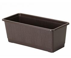 Geli 803 080 08 Blumenkasten Standart, 80 x 17,5 cm, braun