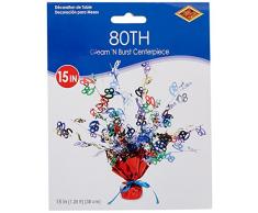 Beistle 50818-3030 Gleam N Burst Tafelaufsatz 80 mehrfarbig