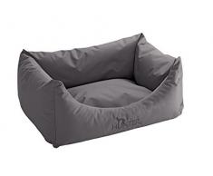 HUNTER Gent Hundesofa, wasserabweisend, schmutzabweisend, antibakteriell,60 x 45 cm, grau