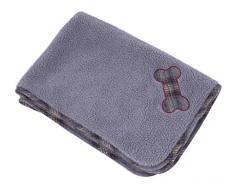 Petface Tweed Schmusetuch für Hunde, GRAU