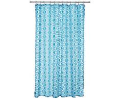 Beliebtes Home der Nicole Kollektion Stoff Vorhang für die Dusche Modern Aquarius Teal