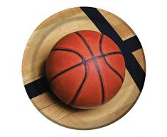 Creative Converting 427964 Dinner Plate Essteller, Papier, mehrfarbig