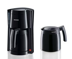 SEVERIN KA 9234 Kaffeemaschine (Für gemahlenen Filterkaffee, 8 Tassen, Inkl. 2 Thermokannen) schwarz
