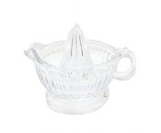 Tablecraft H223 Saftpresse aus Glas, transparent