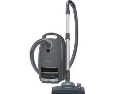 Miele Complete C3 Excellence EcoLine Bodenstaubsauger (mit Beutel, 4,5 Liter Staubbeutelvolumen, 550 Watt, 12 m Aktionsradius, integriertes dreiteiliges Zubehör) grau