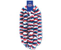 Beistle 66367-4PK Soft-Twiist Patriotische Poly Leis Partydeko, 5,1 cm x 91,4 cm, 48 Stück