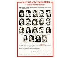 Schatzmix Baader Meinhof Bande Wanted Metal Sign deko Sign Garten Blech
